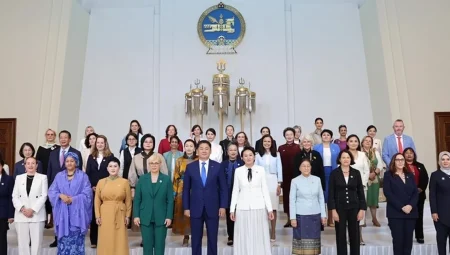 Bakan Göktaş Moğalistan’da… Dünya Kadınlar Forumu’nda şiddetle mücadele mesajı