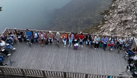 Bilecik’te Güneş Spor’lu kadınlardan ritmik proje