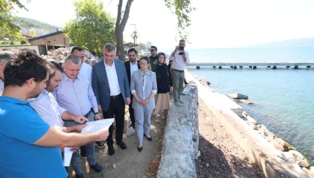 Değirmendere Kayık çekek projesinde sona doğru