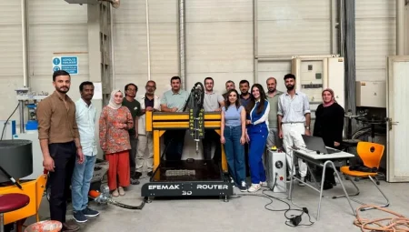 ERÜ, 3D beton yazıcı ile üretilebilen çevre dostu yapı malzemeleri geliştirecek