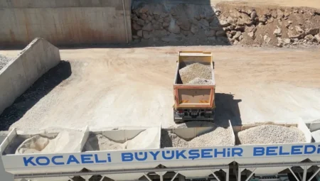 Kocaeli’den çevre dostu taş kırma ve eleme tesisi