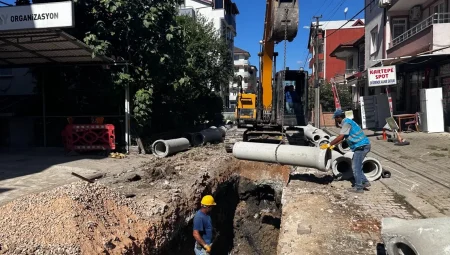 Kocaeli Kartepe’de İSU’dan altyapıya devam