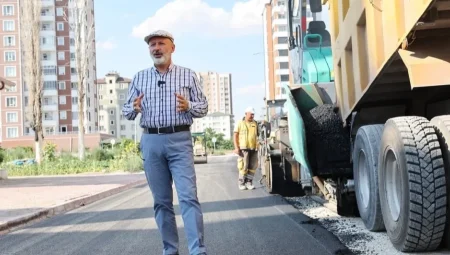 Kocasinan, en yüksek kapasiteye sahip asfalt plenti ile rekora koşuyor