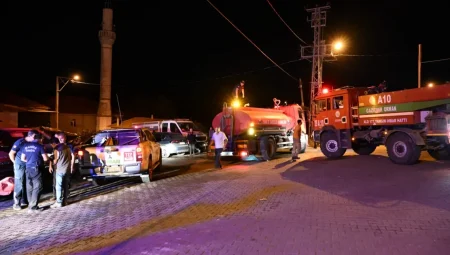 Manisa Büyükşehir tüm birimleriyle yangın bölgesinde