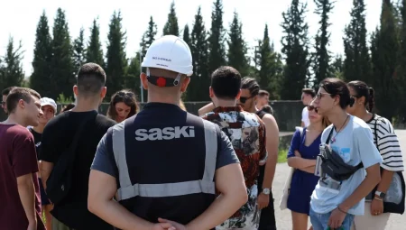 Sakarya’da Erasmus öğrencilerine Atık Su Arıtma tesisi tanıtıldı