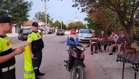 Edirne Sazlıdere de motosiklet eğitimi