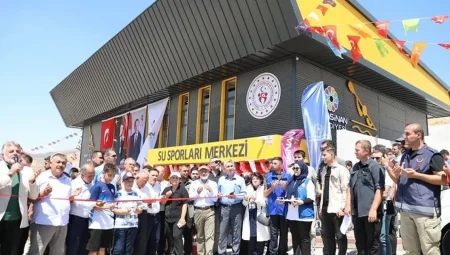 Kayseri Kocasinan Su Sporları Merkezi açıldı