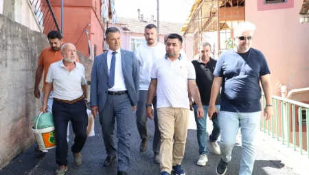 Yenidoğan’ın sokakları yenileniyor