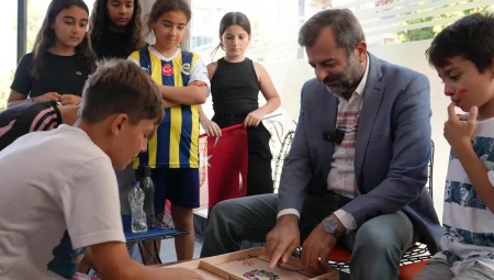 Bursa Gürsulu çocuklar ‘Etkinlik Evi’nde