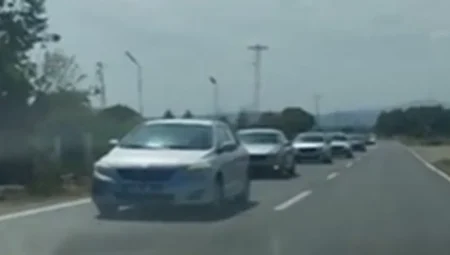 Dönüş yolu çile oldu!