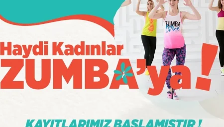 Kadınlar için zumba dersleri başlıyor