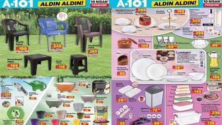 A101 AKTÜEL İNDİRİM KATALOĞU 10 NİSAN || A101 Aldın Aldın broşürü ile Perşembe günü neler geliyor? Berjer, beşik ve dolap ekibi, bahçe bakım eserleri A101’de olacak!