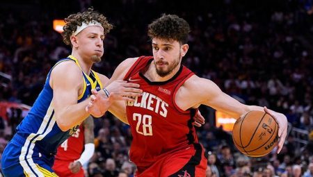 Alperen Şengün göz doldurdu!