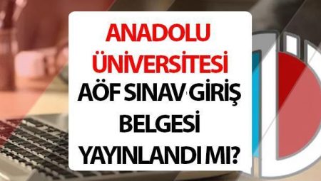 AÖF imtihan giriş dokümanı e-Devlet sorgulama ekranı || AÖF imtihan giriş evrakı yayınlandı mı? Anadolu Üniversitesi Açıköğretim Fakültesi bahar periyodu orta imtihan tarihleri 2025