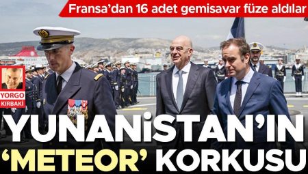 Atina, Fransa’dan 16 adet gemisavar füze aldı