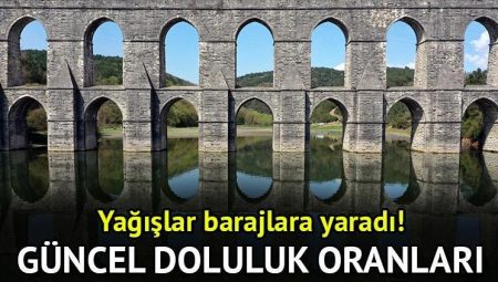 Barajlardaki son durum nasıl? Yağış sonrası düzey yükseldi! İstanbul baraj doluluk oranları 9 Nisan 2025