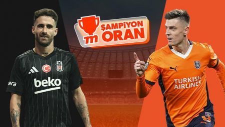 Beşiktaş, Başakşehir’i konuk ediyor! Maçın heyecanı Şampiyon Oranlar ile Misli’de
