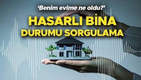 Bina hasar tespit sorgulama ve müracaat ekranı e-Devlet | 2025 bina hasar tespiti başvurusu nasıl yapılır? Hasar raporu nereden alınır?