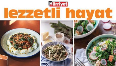 Ege otlarıyla sofralar tazelensin