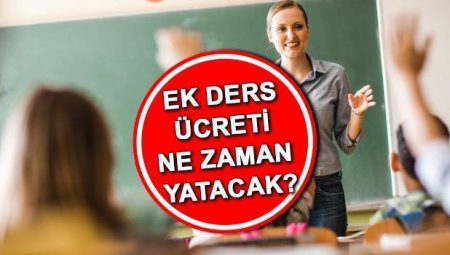 Ek ders fiyatı ne vakit yatacak 2025? | Öğretmenlerin ek ders fiyatı yattı mı, ne kadar yatacak? 2025 Nisan ek ders parası ödeme tarihi!
