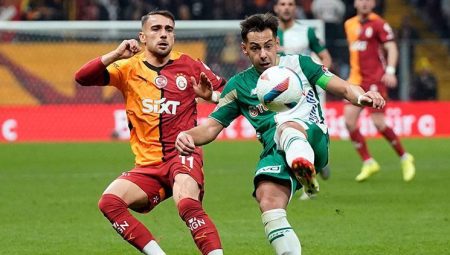 Galatasaray 4 eksikle Konyaspor karşısında! Maksat final