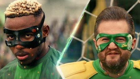 Galatasaraylı Osimhen reklam yüzü oldu