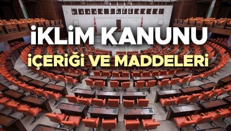 İKLİM KANUNU MECLİS’TEN GEÇTİ Mİ SON DAKİKA | İklim kanunu nedir, unsurları ve içeriği nelerdir, taslak kabul edildi mi? TBMM iklim kanunu kabul edilen maddeler!