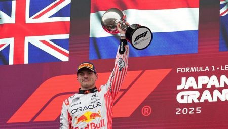 Japonya’da zafer Verstappen’in!