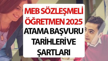 KONTRATLI ÖĞRETMEN ATAMASI 2025 BAŞVURU BAŞLADI MI || MEB 15 bin öğretmen alımı başvuru şartları neler, müracaatlar nasıl yapılır? Kontratlı öğretmen ataması alan ve kontenjan sayısı listesi…