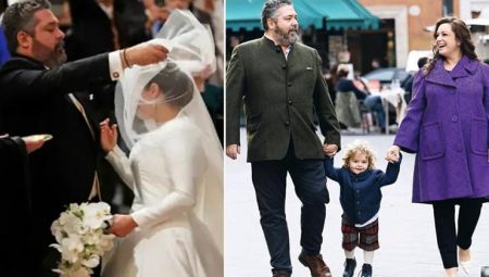 Lisanlara destan bir düğünle evlenmişlerdi… İkinci bebeğin eli kulağında… Keyifli aile büyüyor