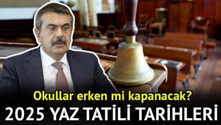 MEB’den dikkat çeken yaz tatili açıklaması! Okullar bu yıl erken mi kapanacak, 2025 yaz tatili erkene mi alındı? Milyonlarca öğrenciyi ilgilendiren açıklama Bakan Tekin’den geldi