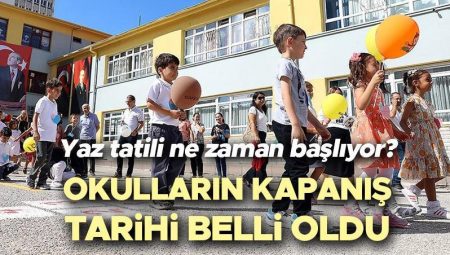 OKULLAR NE VAKİT KAPANACAK 2025 (MEB’DEN DEĞERLİ AÇIKLAMA) | Bu sene okullar erken mi kapanacak, yaz tatili erkene mi alınacak 2025? Karneler ne vakit verilecek? Bakan Tekin yanıt verdi: 2024 – 2025 Eğitim ve Öğretim Devri yaz tatili tarihi!
