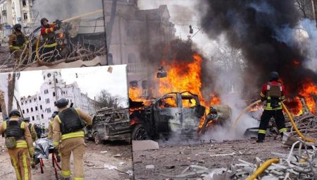 Rusya balistik füzelerle vurdu: 21 meyyit, 84 yaralı!