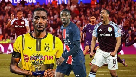 Şampiyonlar Ligi’nde mucizeler direkten döndü! Borussia Dortmundlu Guirassy hat-trick yaptı, Aston Villa PSG’yi yendi