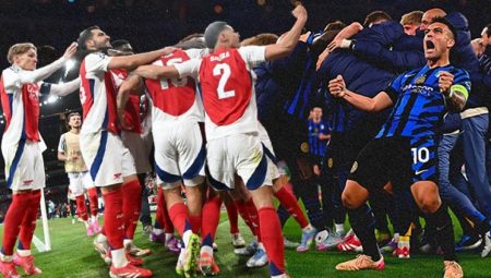 Şampiyonlar Ligi’nde Real Madrid’e büyük şok! Arsenal resmen ezdi geçti, Inter avantajı kaptı