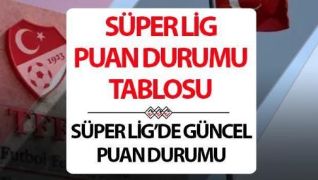 SÜPER LİG PUAN DURUMU 2025: 31. hafta Süper Lig’de puan durumu nasıl? Süper Lig’de Galatasaray, Fenerbahçe ve Beşiktaş’ın kaç puanı var?