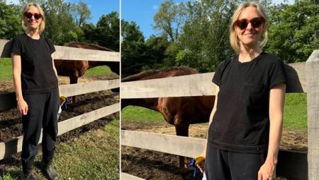 Ünlü oyuncuyu bu türlü gören kimse tanıyamıyor… Çamurlu çizmeleriyle sıradan bir köylü bayanı… Bu hayat hastalıklarına derman oldu