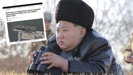 Uydu imajları ortaya çıktı: Kuzey Kore’nin şimdiye kadarki en büyük savaş gemisi