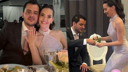 Yüzükler takıldı… Ünlü oyuncu çocukluk aşkıyla evleniyor!