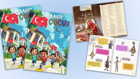 Astronot Gezeravcı “Maarif Çocuk” mecmuasında