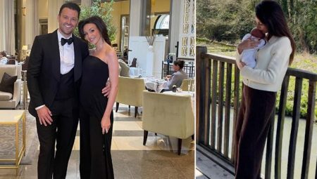 Bir çocukları olsun diye yıllarca beklemişlerdi… Ünlü çift minik kızlarından birinci kere başka düştü…Kokusu burunlarında tüttü!