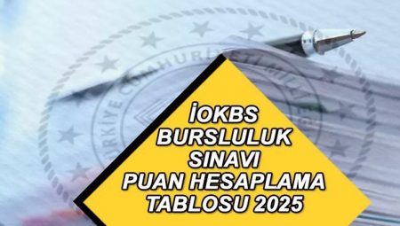 BURSLULUK SINAVI 2025 PUANI HESAPLAMA FORMÜLÜ || İOKBS Bursluluk Sınavı puanı nasıl hesaplanır, kat sayısı kaç? İOKBS hangi durumlarda geçersiz?
