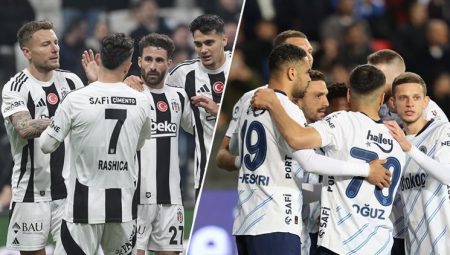 Fenerbahçe ikinci, Beşiktaş birinci yarılarda tesirli