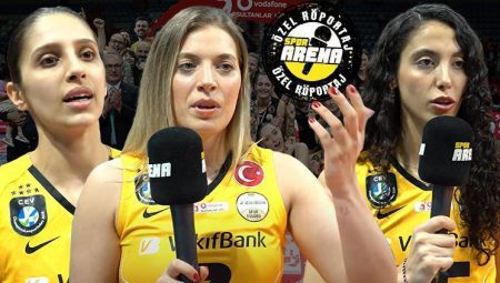Şampiyon Vakıfbank’ın yıldızları Cansu Özbay, Derya Cebecioğlu ve Deniz Uyanık Spor Arena’ya konuştu: ‘Fenerbahçe’yi 3-0 yenmeyi beklemiyorduk! Giovanni bize asla acımıyor’