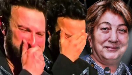 Vefat eden annesi için söyledi… Tarkan’ın gözyaşları!