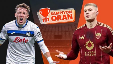 Atalanta ile Roma, Şampiyonlar Ligi için sahada! Maçın heyecanı Şampiyon Oranlar ile Misli’de