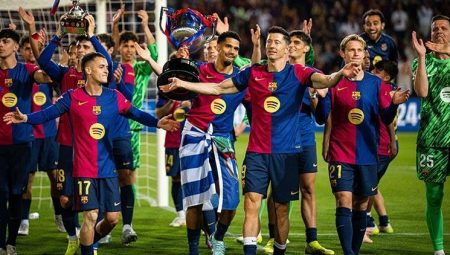 Avrupa’nın 5 büyük liginde şampiyonluğunu ilan eden 4. grup Barcelona oldu