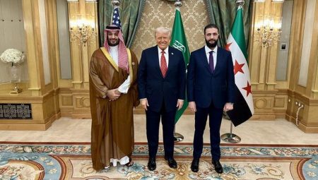 Beyaz Saray’dan Cumhurbaşkanı Erdoğan, Trump, Muhammed bin Selman ve Şara görüşmesine ait açıklama