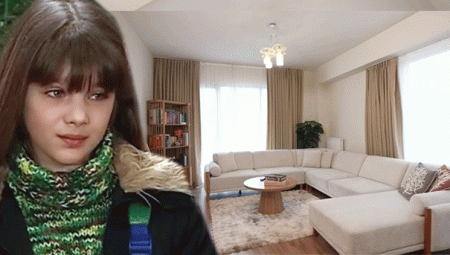 Bir vakitlerin çocuk oyuncusu artık kızlarıyla bu meskende yaşıyor