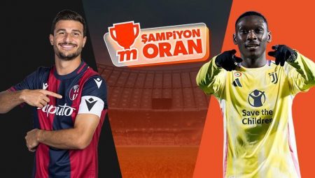 Bologna – Juventus çabası Şampiyon Oranlar ile Misli’de!